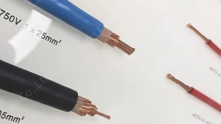 Various colors are available for selection, Various specifications of PVC cables