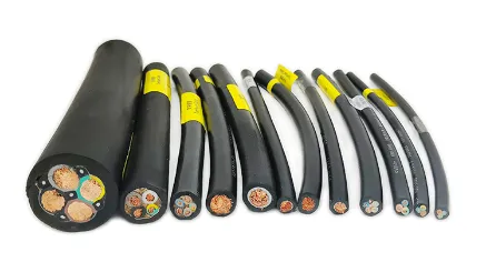 Good Flexibility Choice, Rubber-Sheathed Cable