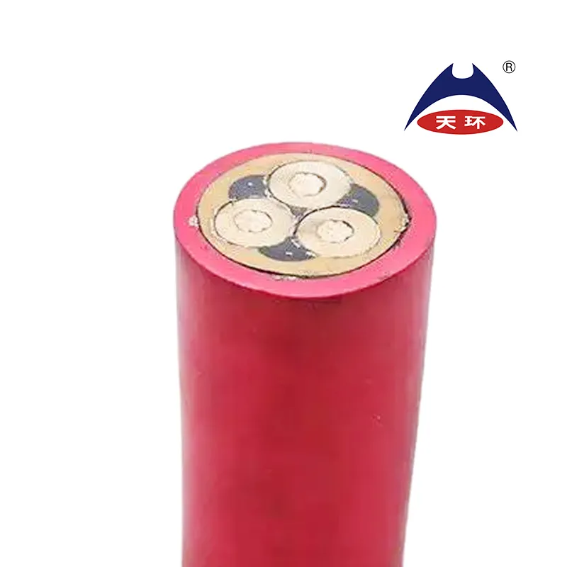 MYPTJ Mobile Metal-enclosed Monitoring Type Rubber-sheathed Flexible Cable for Coal Mines