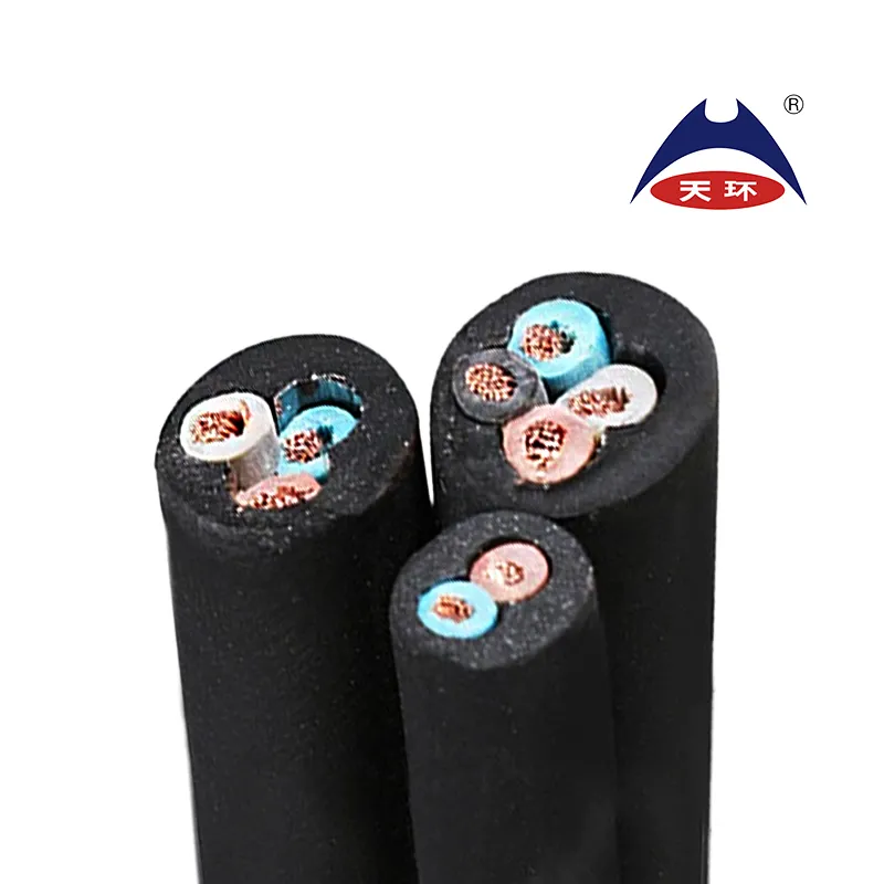 MYQ  0.3/0.5kV Mobile Light weight Rubber-sheathed Flexible Cable for Coal Mines