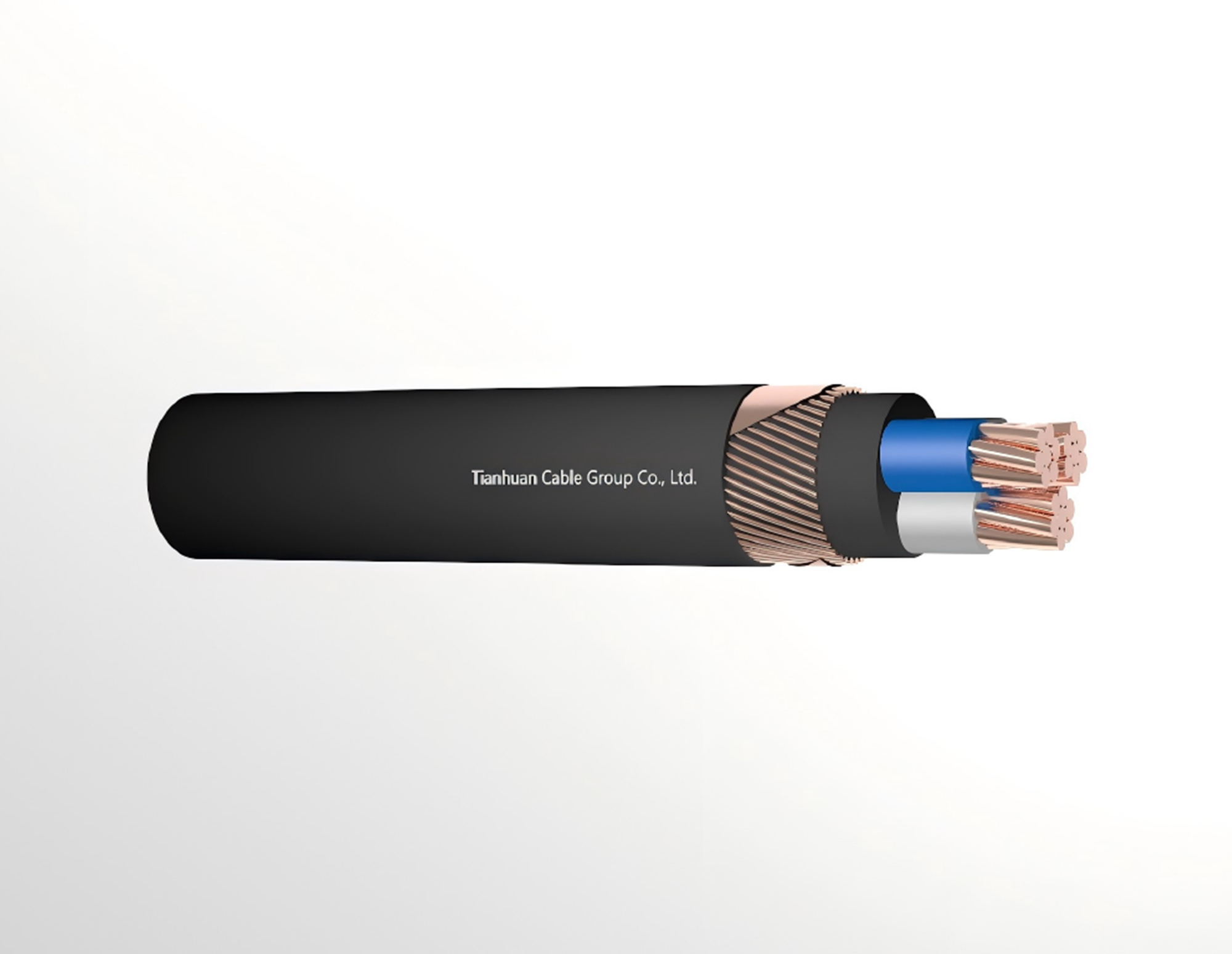 N2XCY Cu/XLPE/CWS/PVC 0.6/1 kV