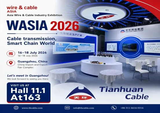 Tianhuan Cable Showcases Smart Chain Power Solutions at WASIA 2026 in Guangzhou