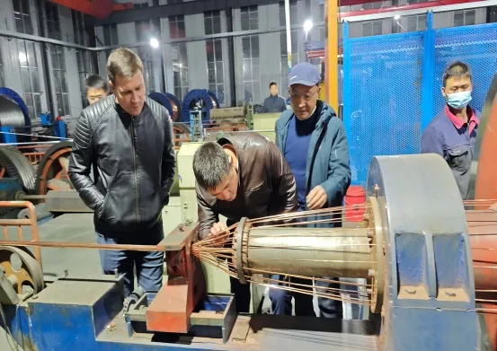 Representatives of Uzbek enterprises came to visit our factory