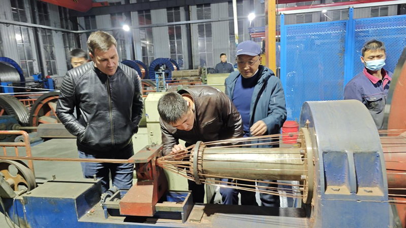 Representatives of Uzbek enterprises came to visit our factory