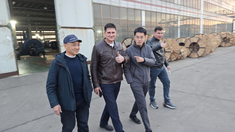 Representatives of Uzbek enterprises came to visit our factory