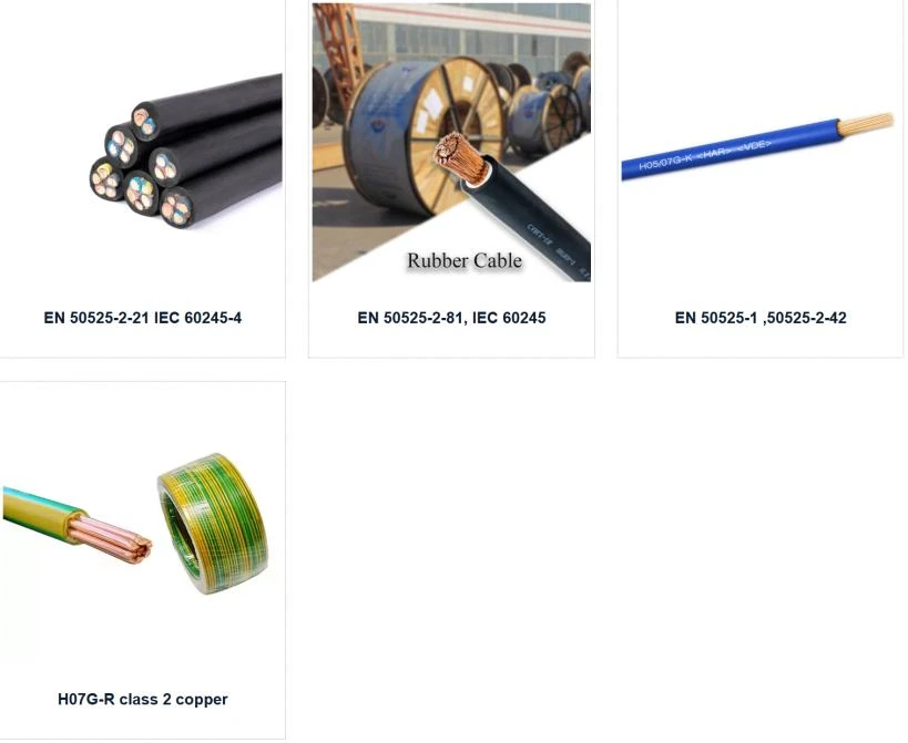 Types of Neoprene Cable