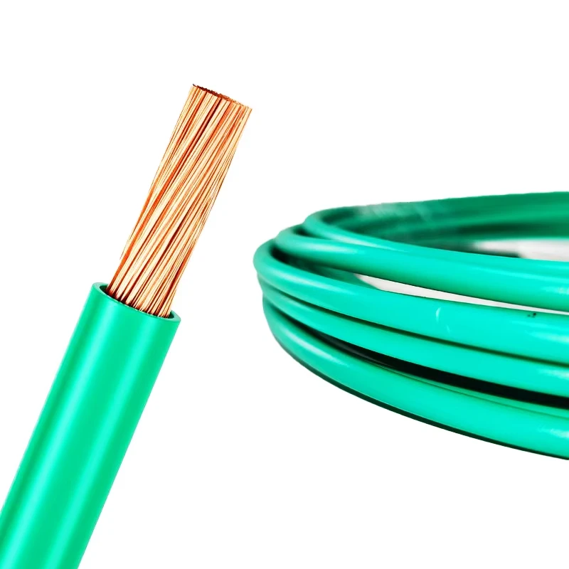 H05V2-K/H07V2-K  Multi-strand flexible bare copper conductor Heat-resistant flexible single-core electrical wire