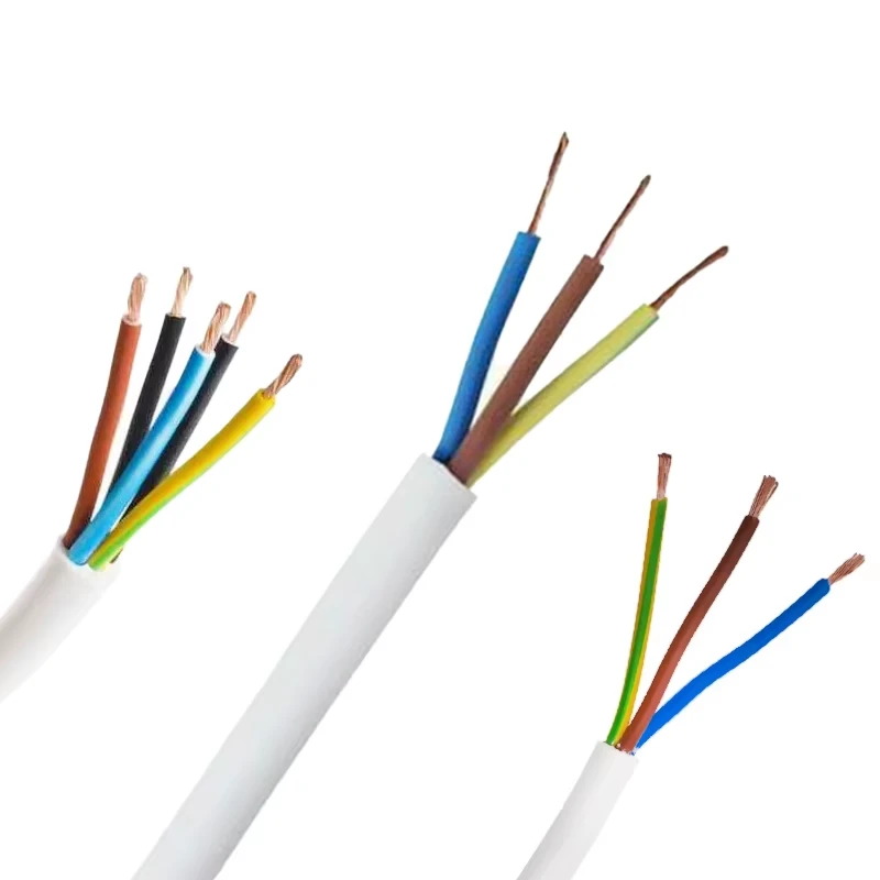 EN50525-3-11 H05Z1Z1-F  HFFR insulated and sheathed connecting cable with multi stranded bare copper conductors house building electric wire
