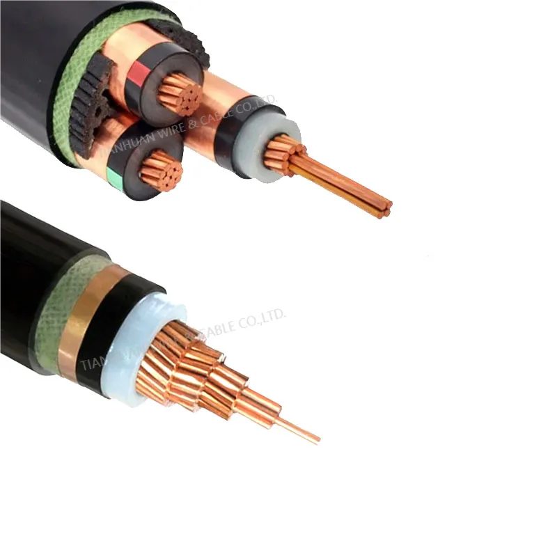 N2XSEY/NA2XSEY MEDIUM VOLTAGE Cu/AL conductor XLPE INSULATED UNARMORED POWER CABLE