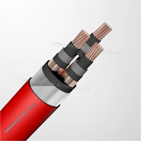 N2XSEFGbY/NA2XSEFGbY 3.6/6kV 6/10kV 8.7/15kV 12/20kV 18/30kV MEDIUM VOLTAGE Cu(AL) CONDUCTOR XLPE INSULATED MULTI-CORE STEEL TAPE ARMOURED POWER CABLE