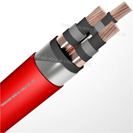 N2XSERGBY/NA2XSERGBY 3.6/6kV 6/10kV 8.7/15kV 12/20kV 18/30kV MEDIUM VOLTAGE Cu(AL) CONDUCTOR XLPE INSULATED MULTI-CORE STEEL TAPE ARMOURED POWER CABLE