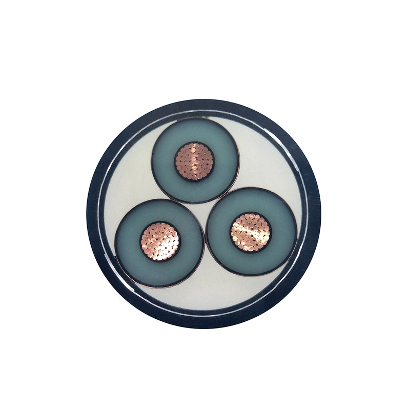 NYRGBY 0.6/1kv Cu conductors PVC insulated Galvanized Flar Steel Wire Armor and PVC sheathed power cable